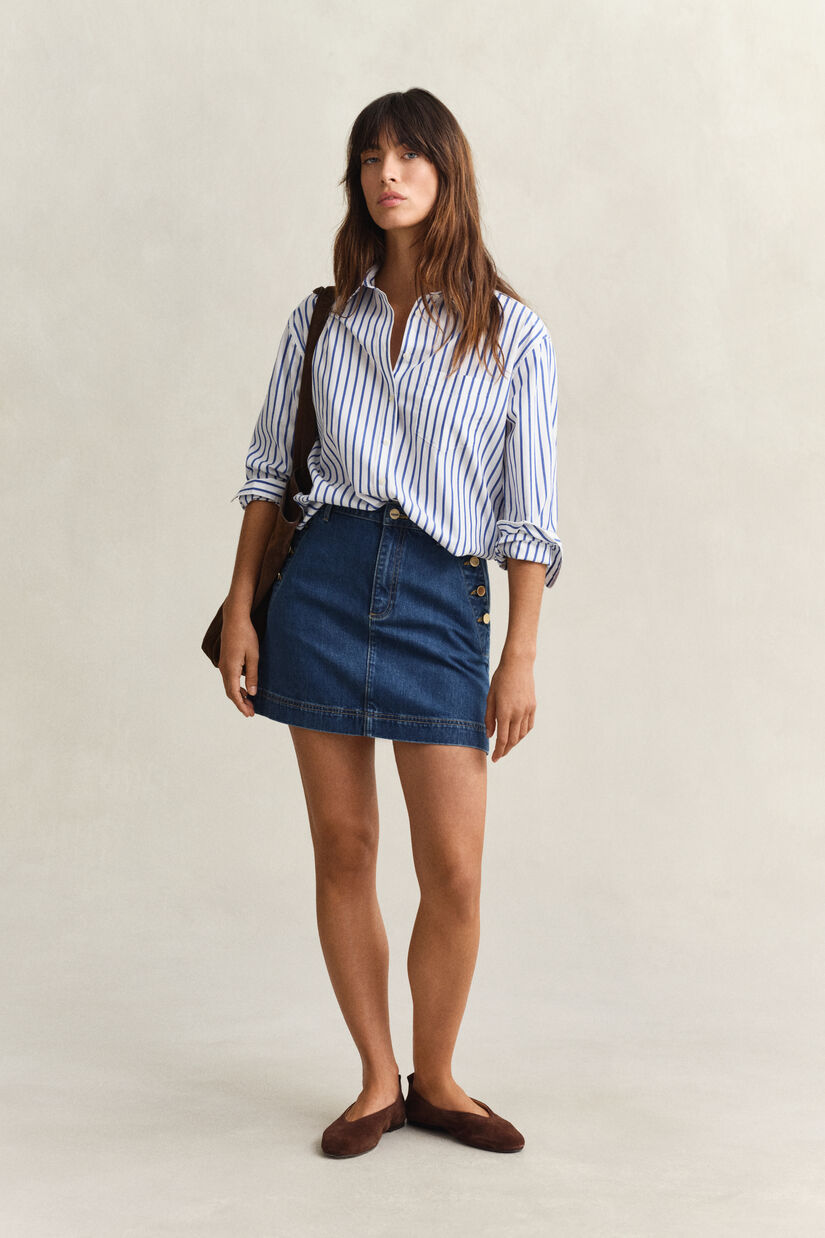 Mini-jupe en denim