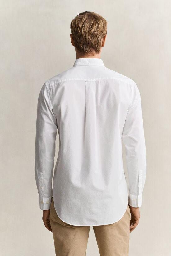 Chemise coupe regular en popeline classique