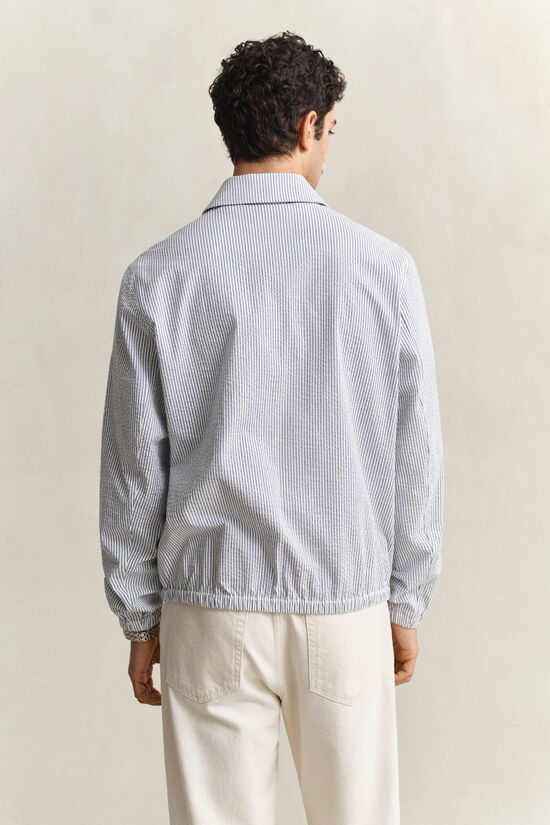 Veste Windcheater en seersucker