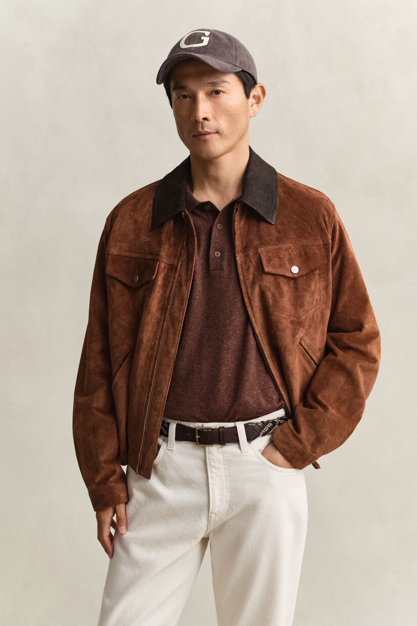 Veste en daim