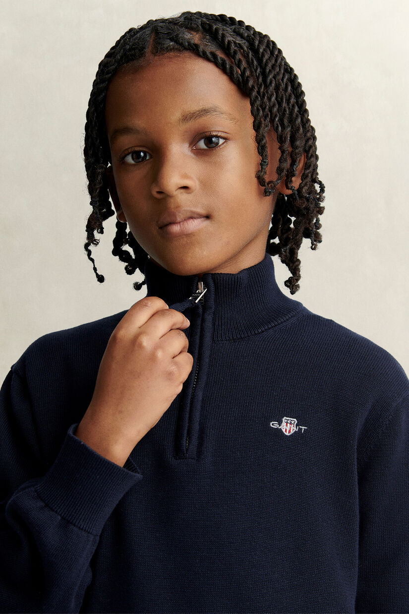 Pull &agrave; demi-zip Ado Gar&ccedil;on