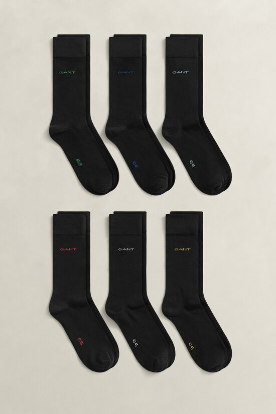 Lot de 6&nbsp;paires de chaussettes douces en coton
