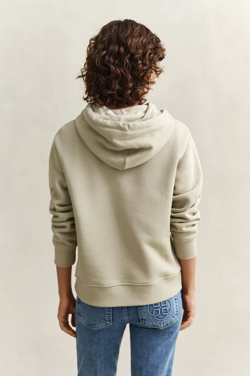 Sweat &agrave; capuche avec &eacute;cusson