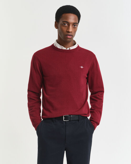 Pull ras du cou en laine d'agneau ultrafine