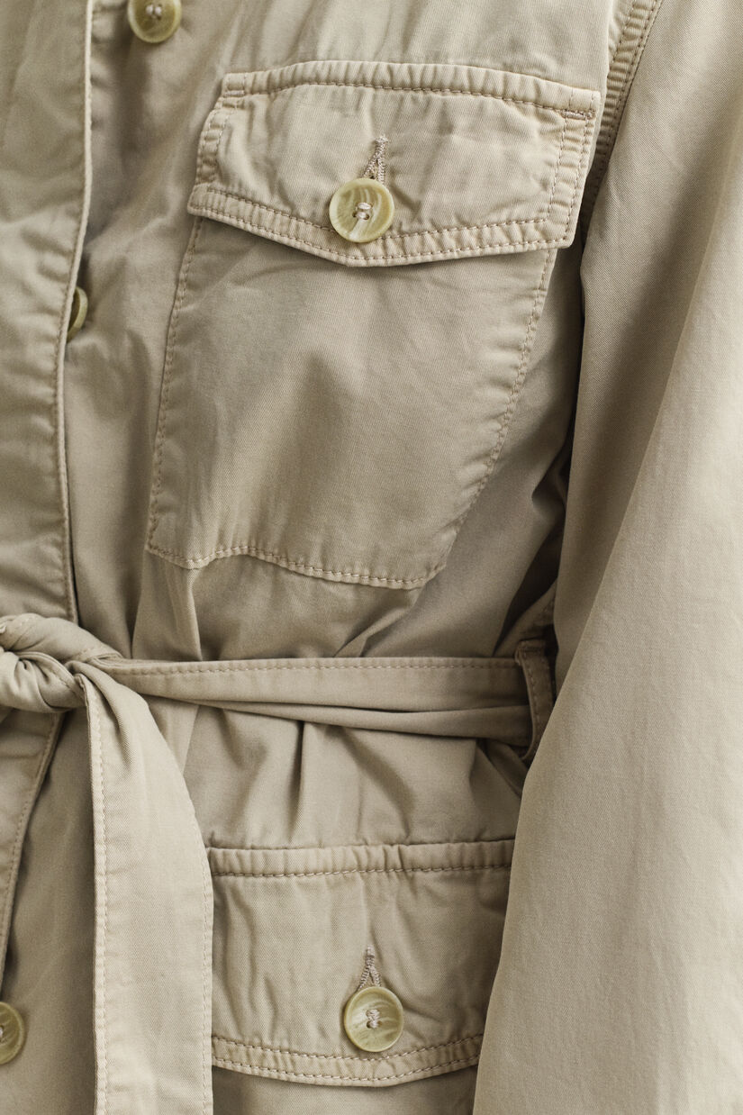 Veste militaire avec ceinture
