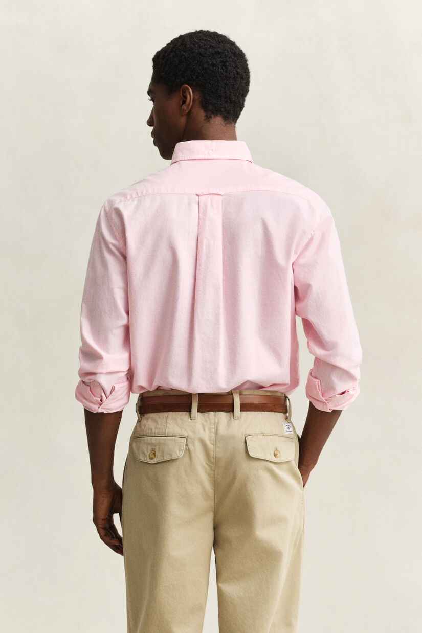 Chemise coupe regular en coton Oxford classique