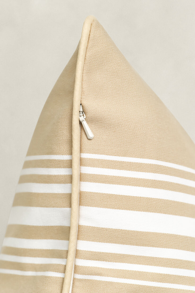 Housse de coussin &agrave; rayures Yacht