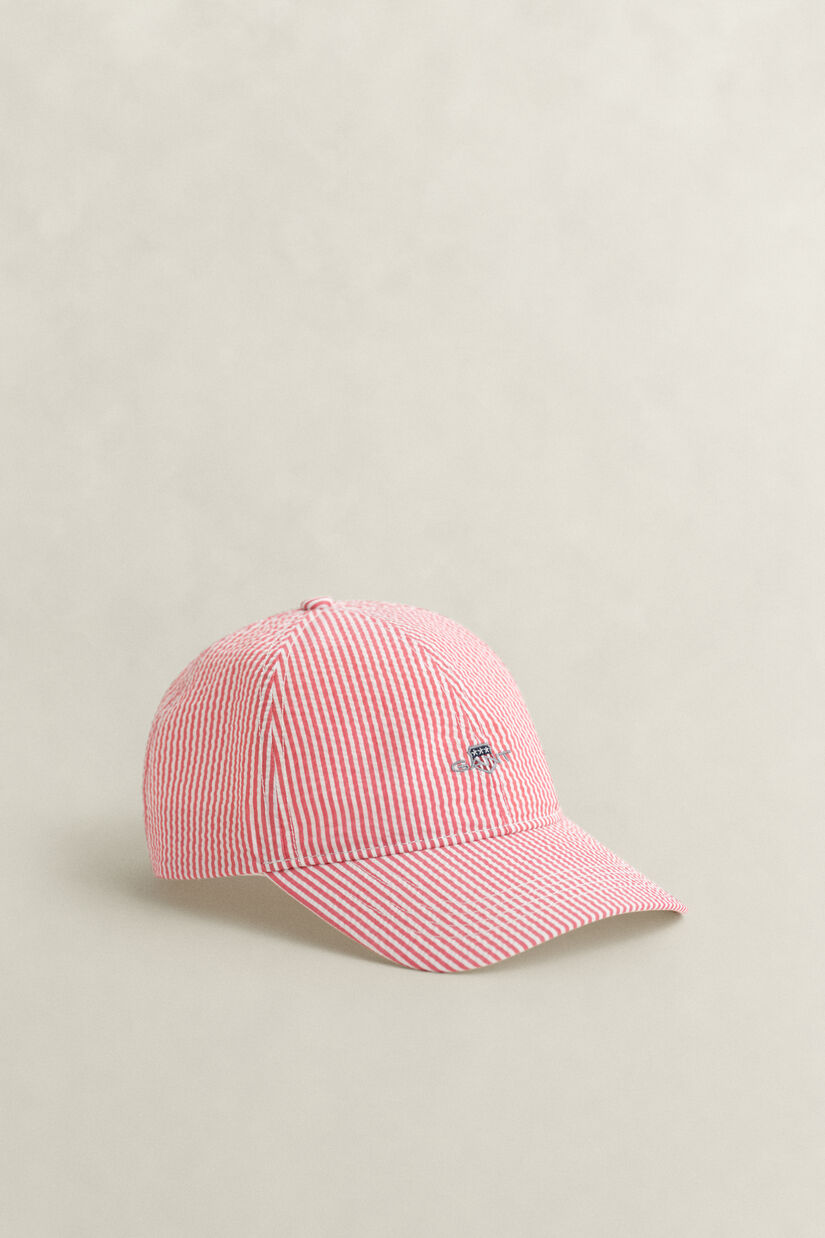 Casquette en seersucker