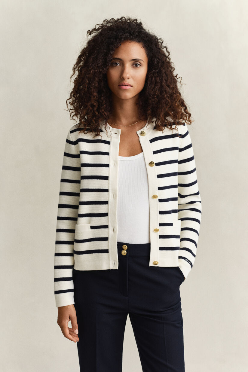 Veste en maille de coton