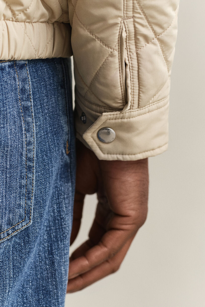 Veste Windcheater matelass&eacute;e