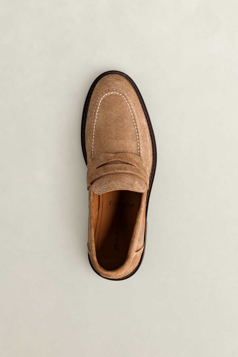 Mocassins en daim Lozham