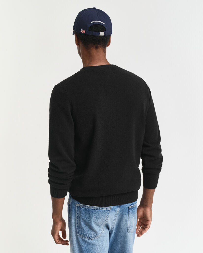 Pull ras du cou en laine d'agneau ultrafine