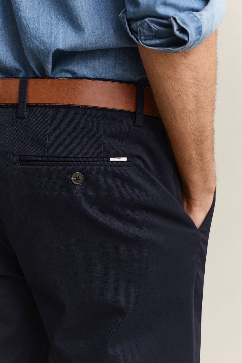Pantalon chino &eacute;l&eacute;gant coupe regular