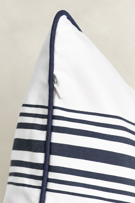 Housse de coussin &agrave; rayures Yacht