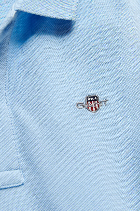 Polo en coton piqu&eacute; Shield Ado