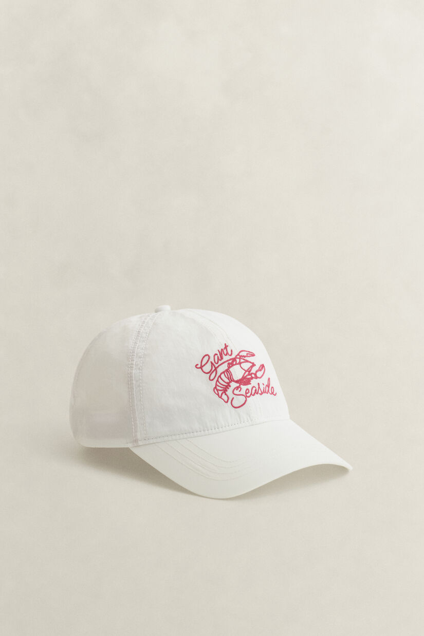 Casquette graphique effet froiss&eacute;
