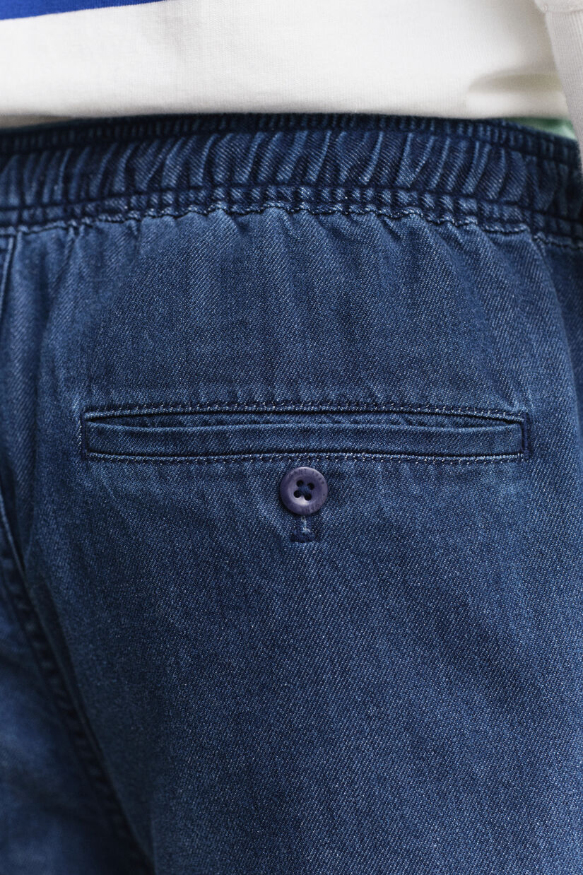 Short en denim