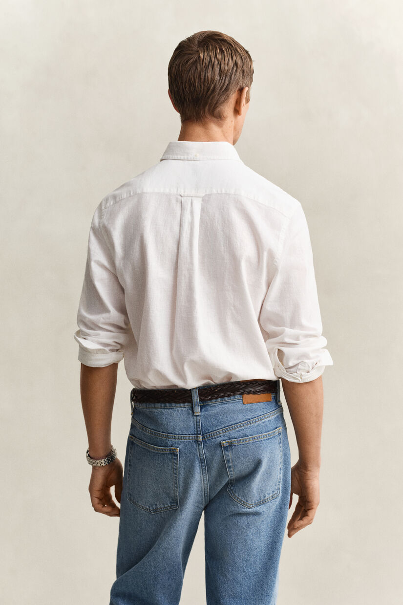 Chemise en lin m&eacute;lang&eacute;