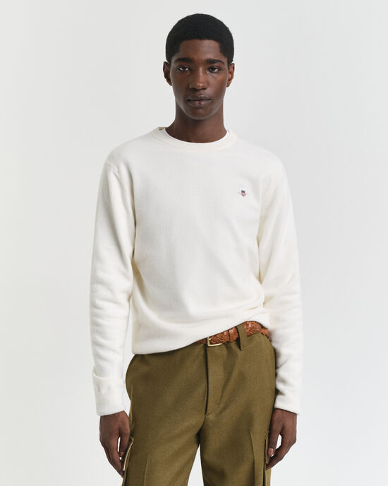 Pull ras du cou en laine d'agneau ultrafine