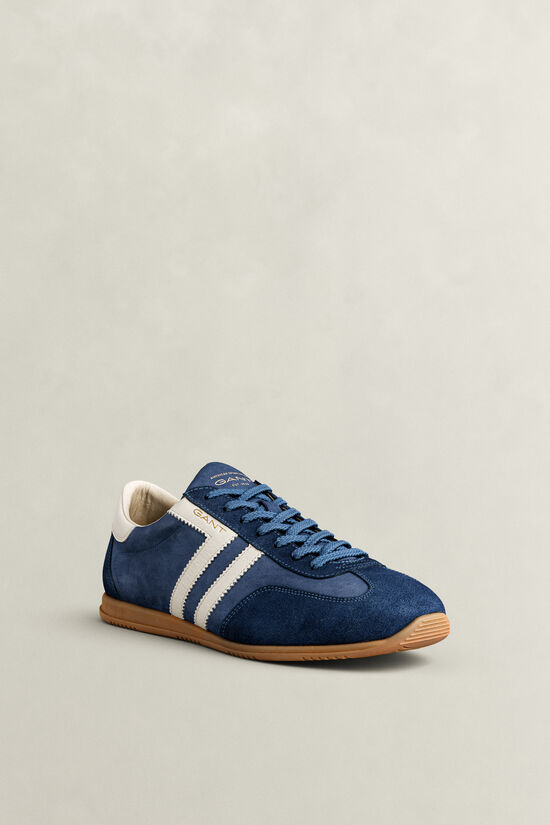 Baskets en cuir et daim Spearclub