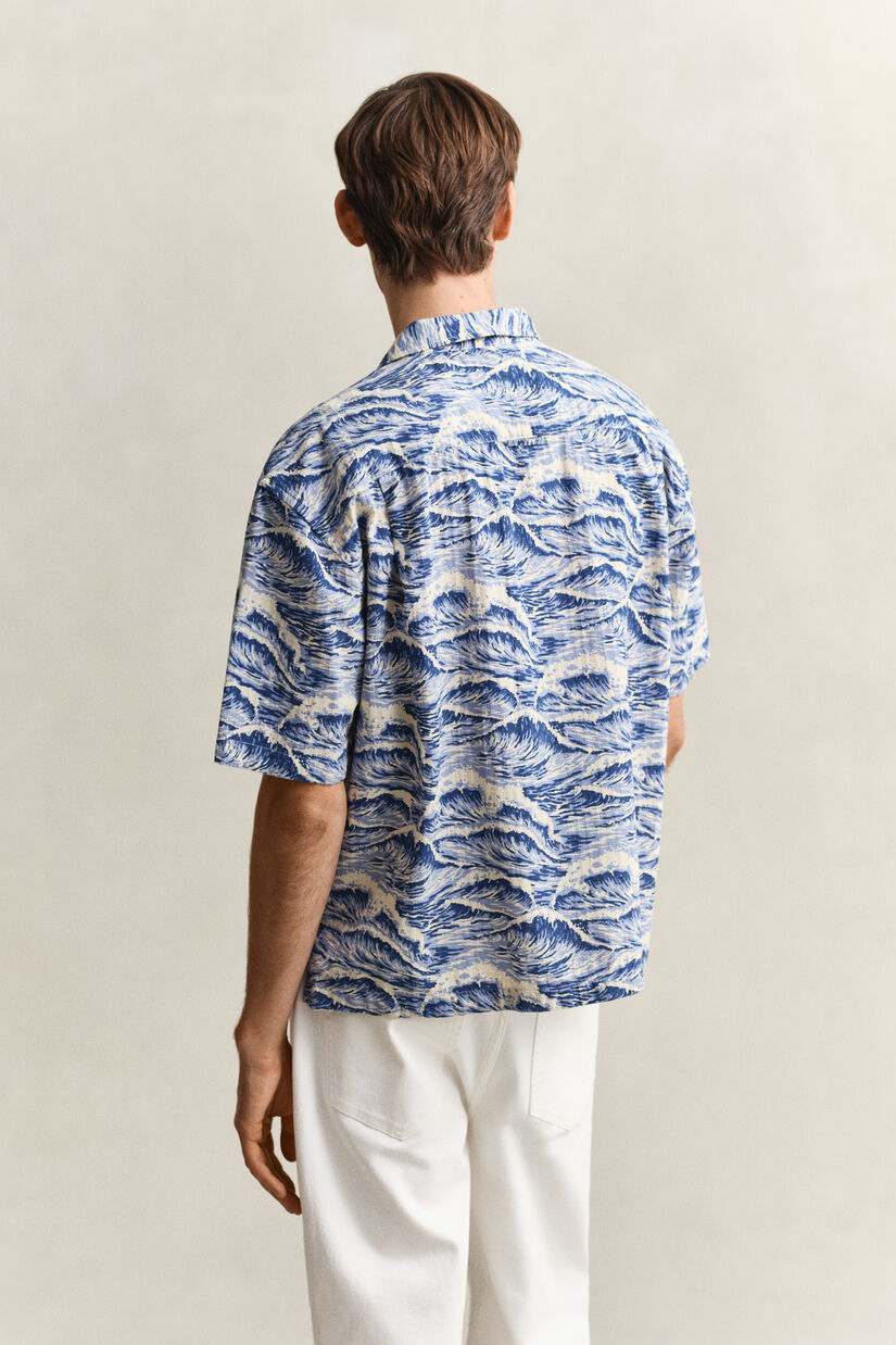 Chemise &agrave; manches courtes avec imprim&eacute;