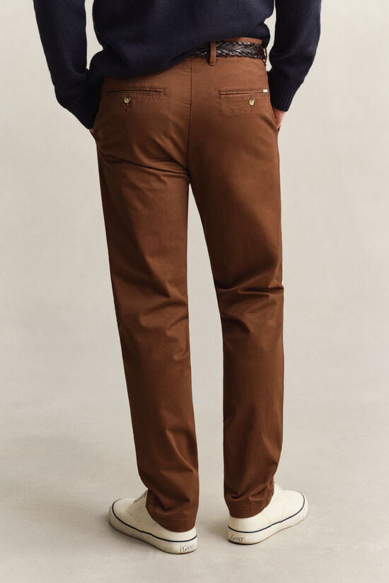 Pantalon chino classique coupe slim