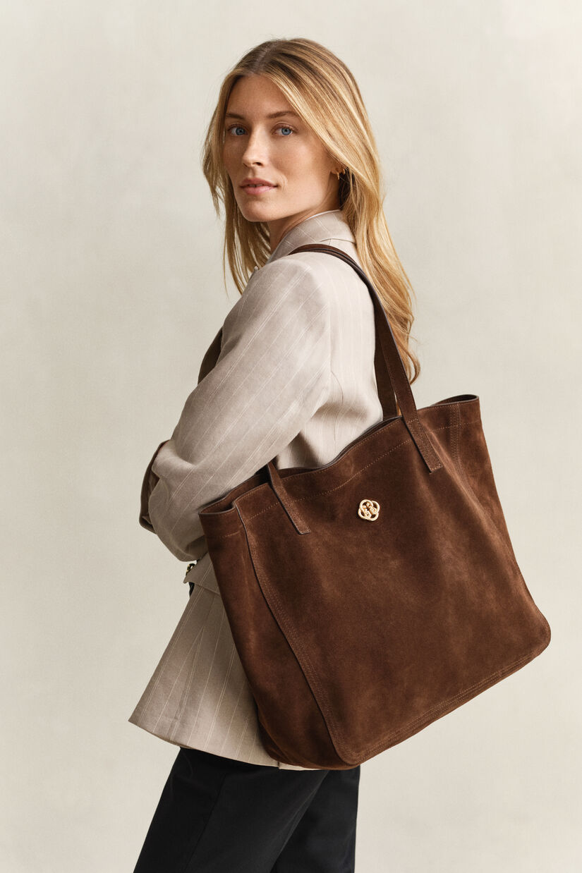 Sac fourre-tout en daim