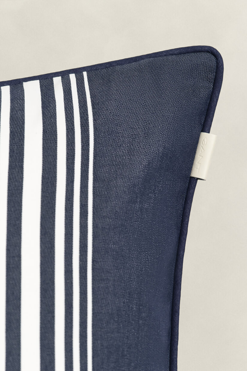 Housse de coussin &agrave; rayures Yacht