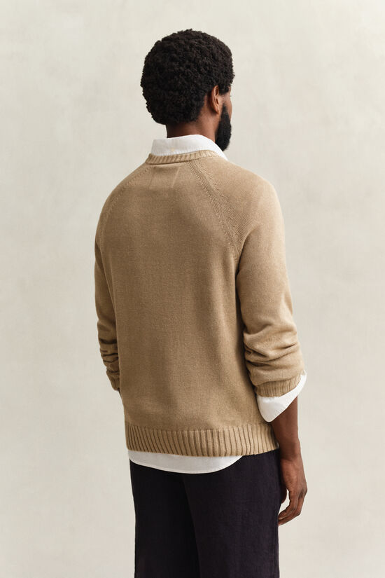 Pull en lin m&eacute;lang&eacute;
