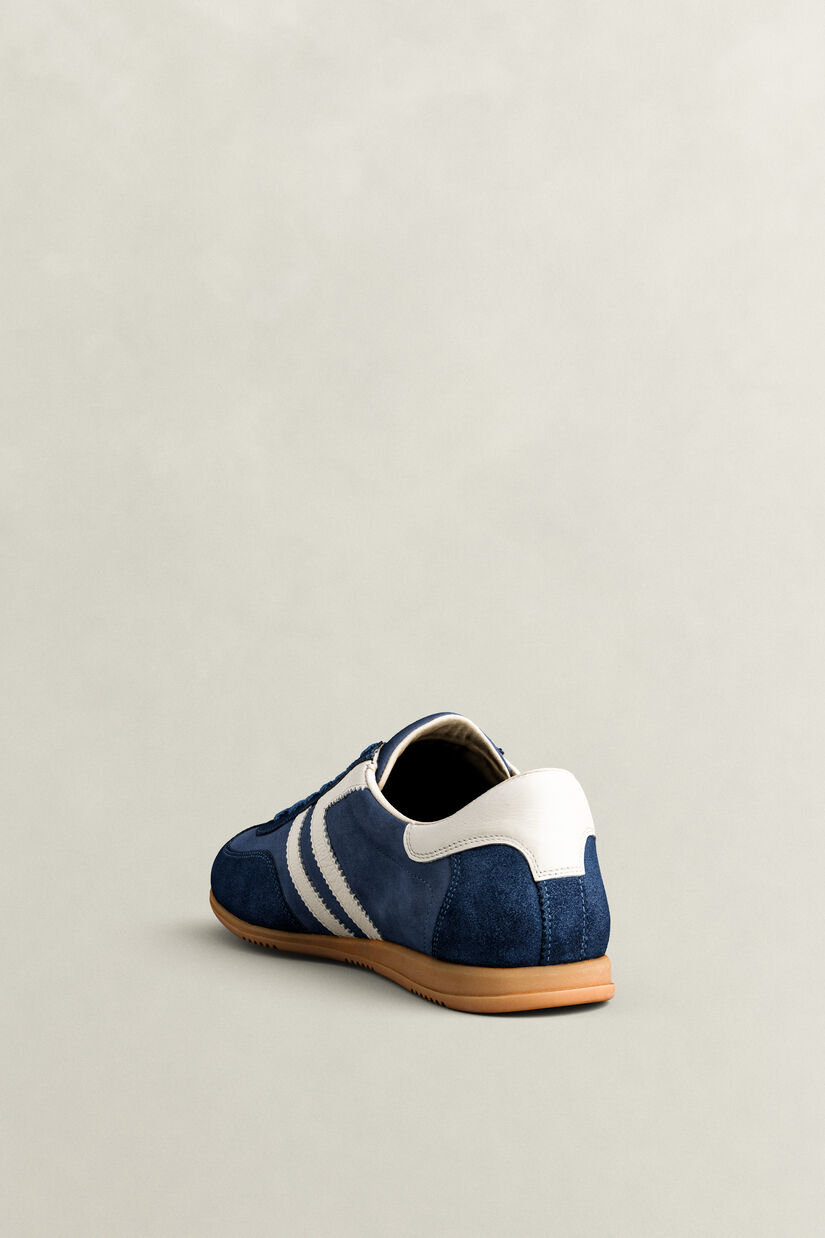 Baskets en cuir et daim Spearclub