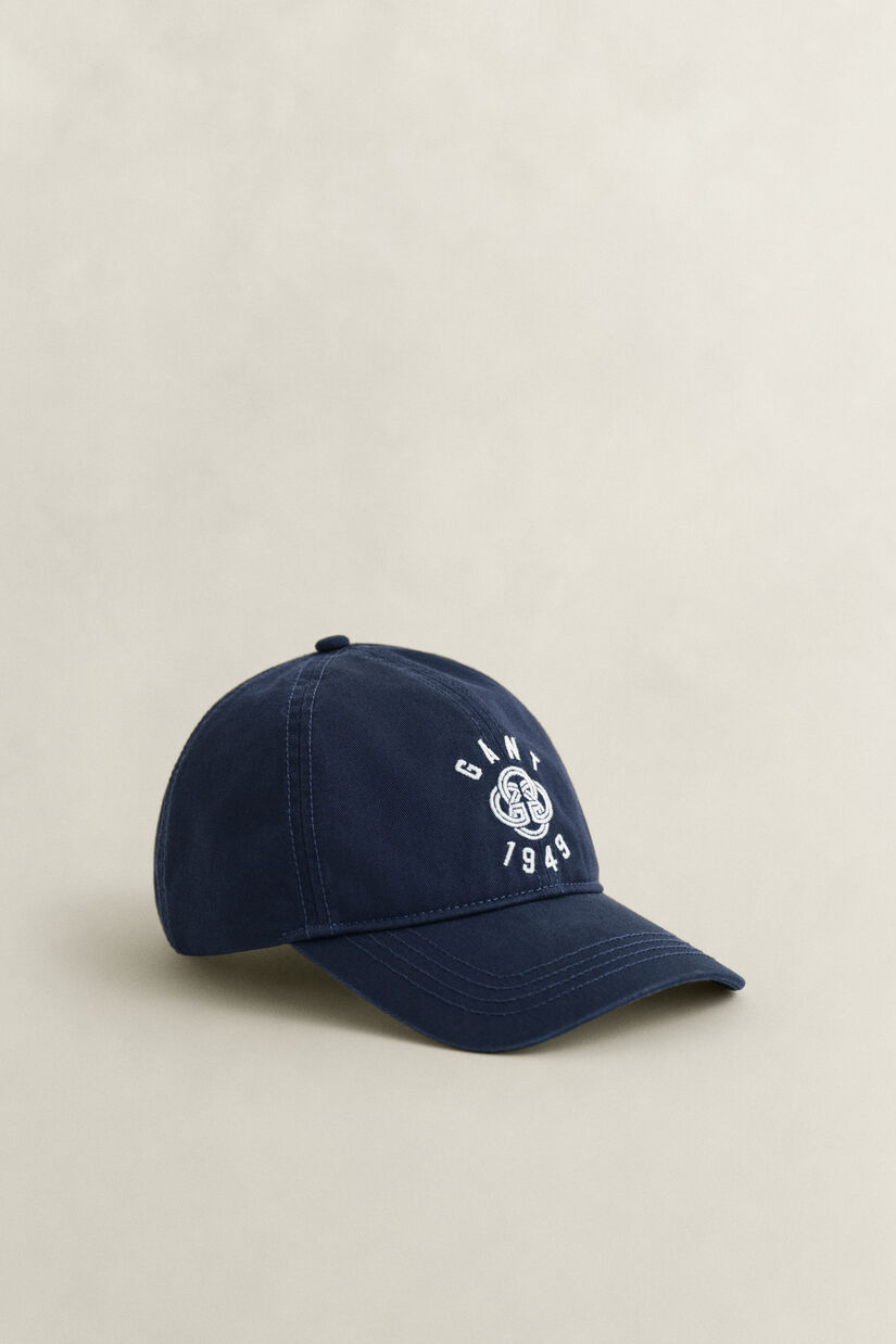 Casquette en serg&eacute; de coton Graphic