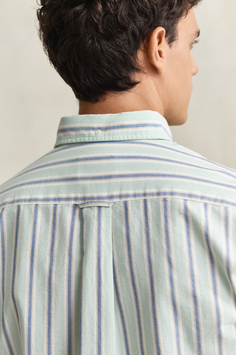Chemise en coton Oxford &agrave; rayures Archive
