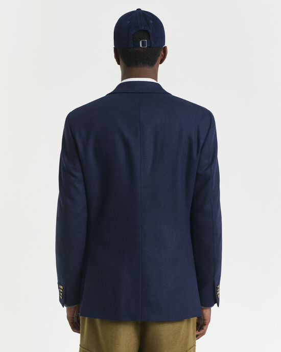 Veste blazer Club en flanelle de laine