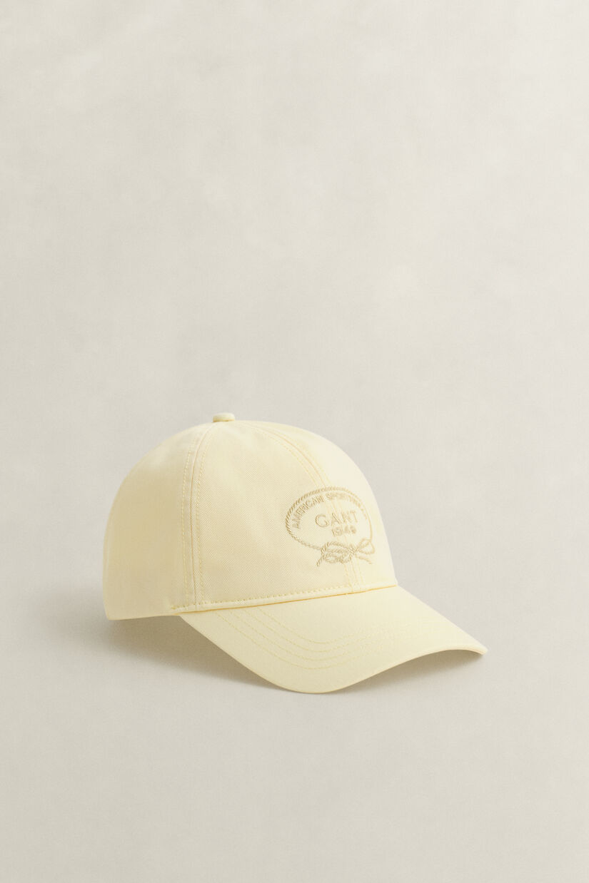 Casquette en serg&eacute; de coton Graphic