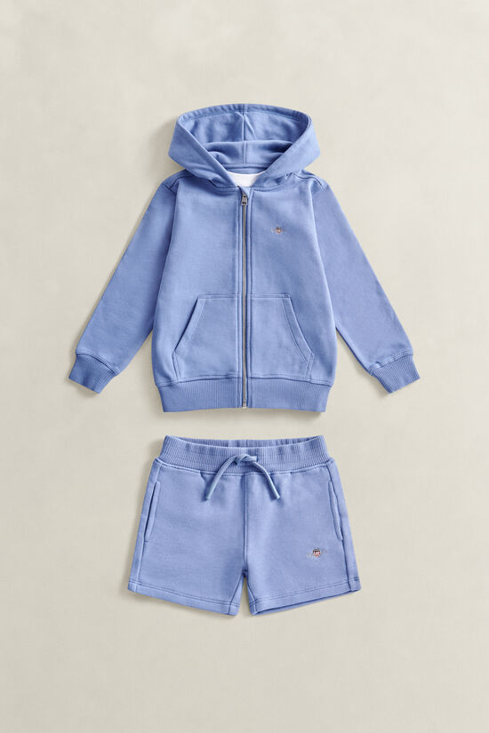Ensemble sweat &agrave; capuche zipp&eacute;, t-shirt et pantalon de jogging Shield Gar&ccedil;on