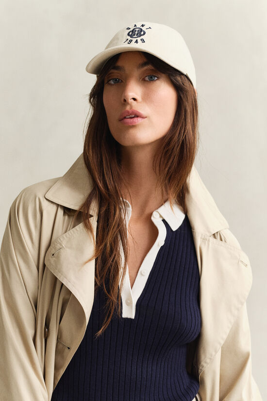 Casquette en serg&eacute; de coton Graphic