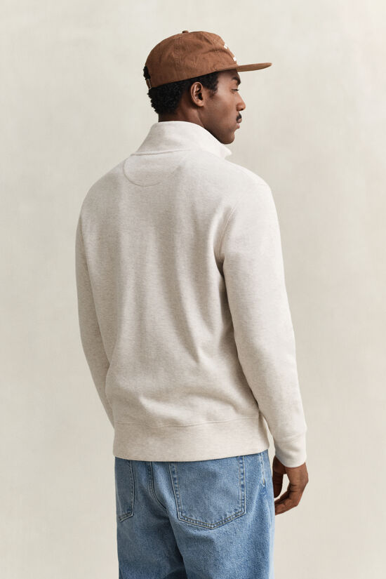 Sweat-shirt zipp&eacute; Sacker Rib