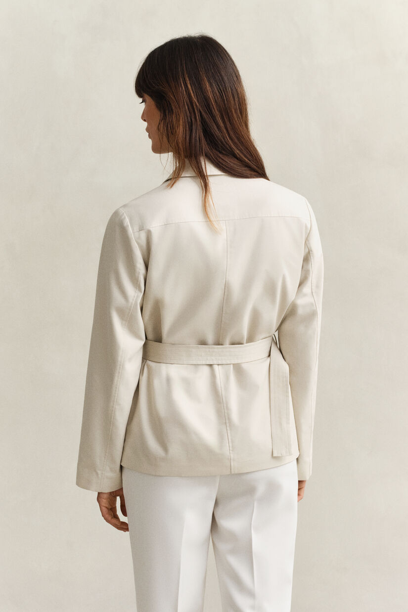 Veste style militaire avec ceinture