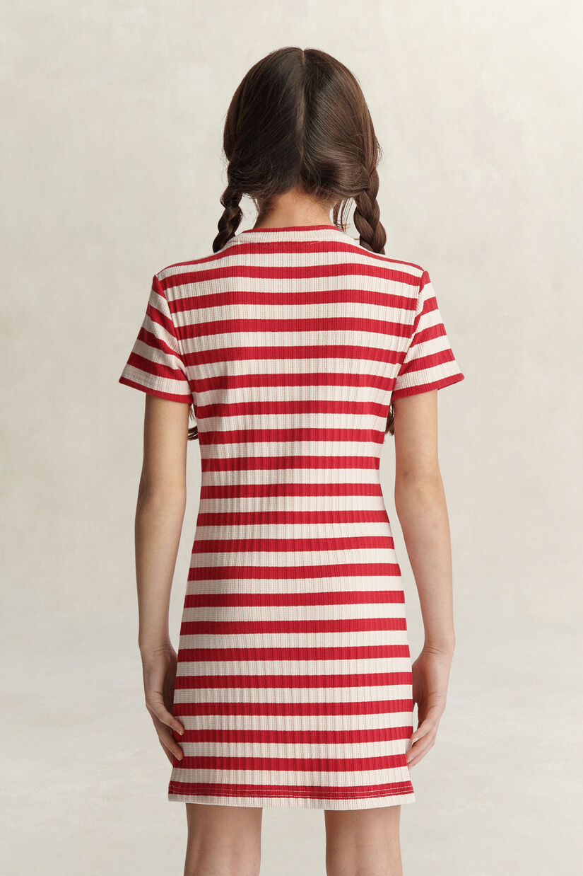 Robe &agrave; rayures Ado Fille