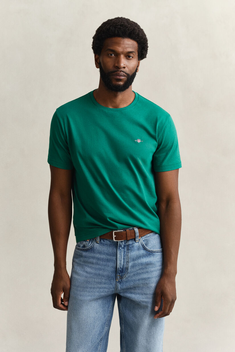 T-shirt coupe regular avec &eacute;cusson