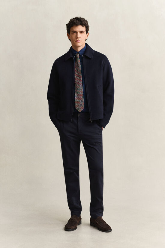 Pantalon chino &eacute;l&eacute;gant coupe slim
