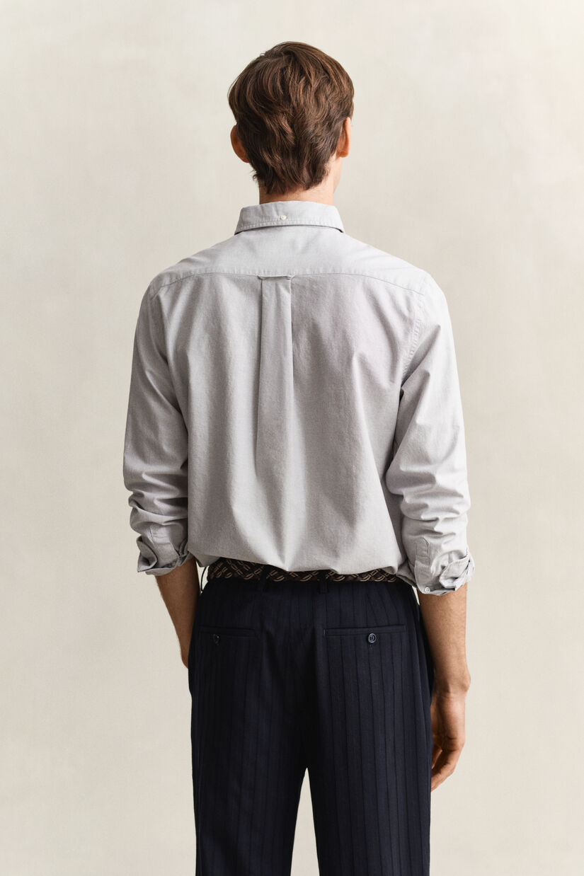 Chemise coupe regular en coton Oxford classique