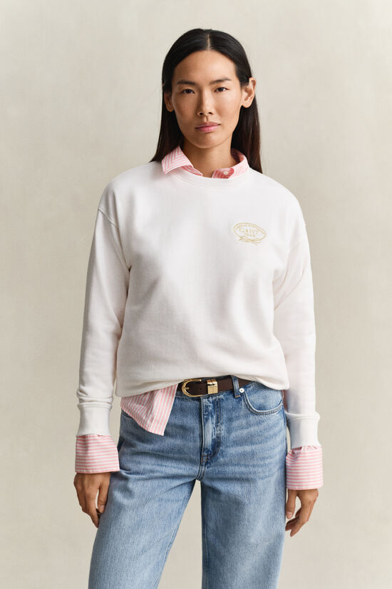 Sweat-shirt logo cordage