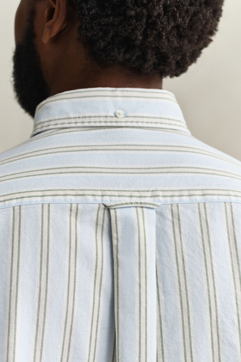Chemise en coton Oxford &agrave; rayures Archive