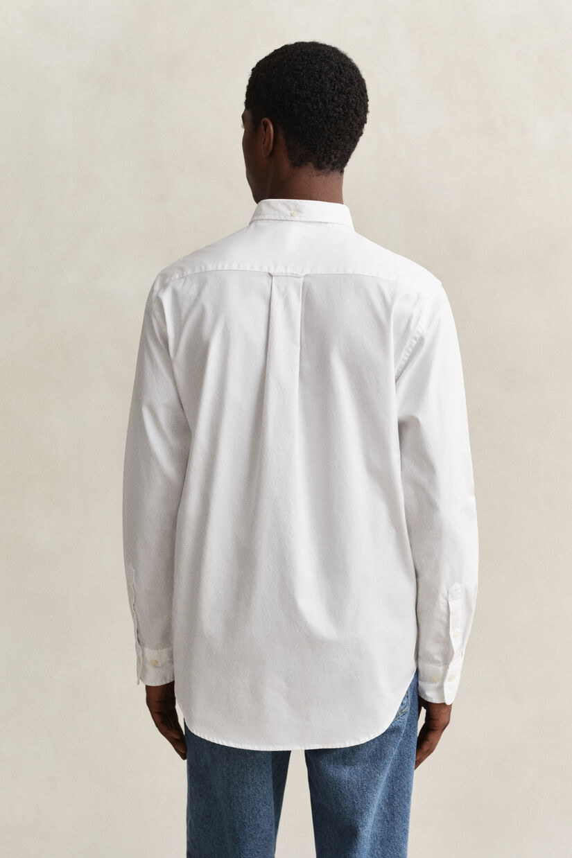 Chemise coupe regular en coton Oxford Pinpoint