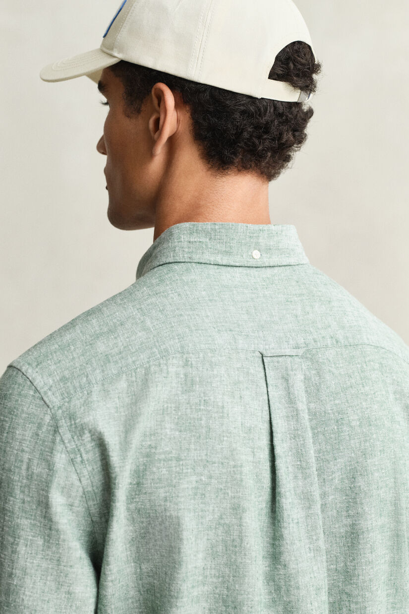 Chemise en lin m&eacute;lang&eacute;