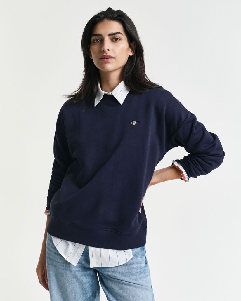 Sweat-shirt avec &eacute;cusson