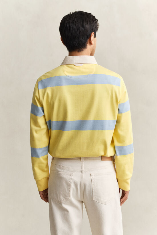 Polo Rugger &agrave; rayures