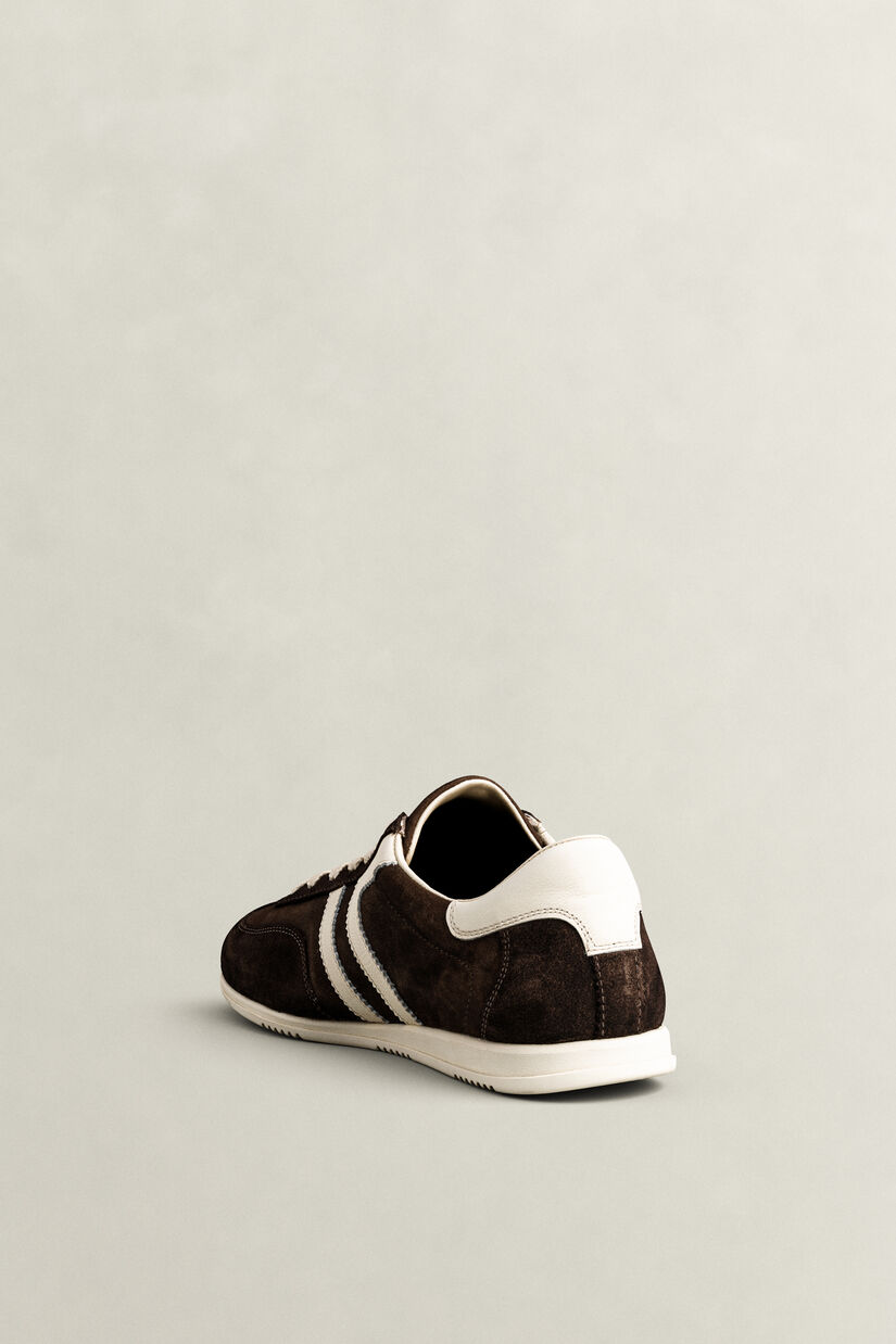 Baskets en cuir et daim Spearclub
