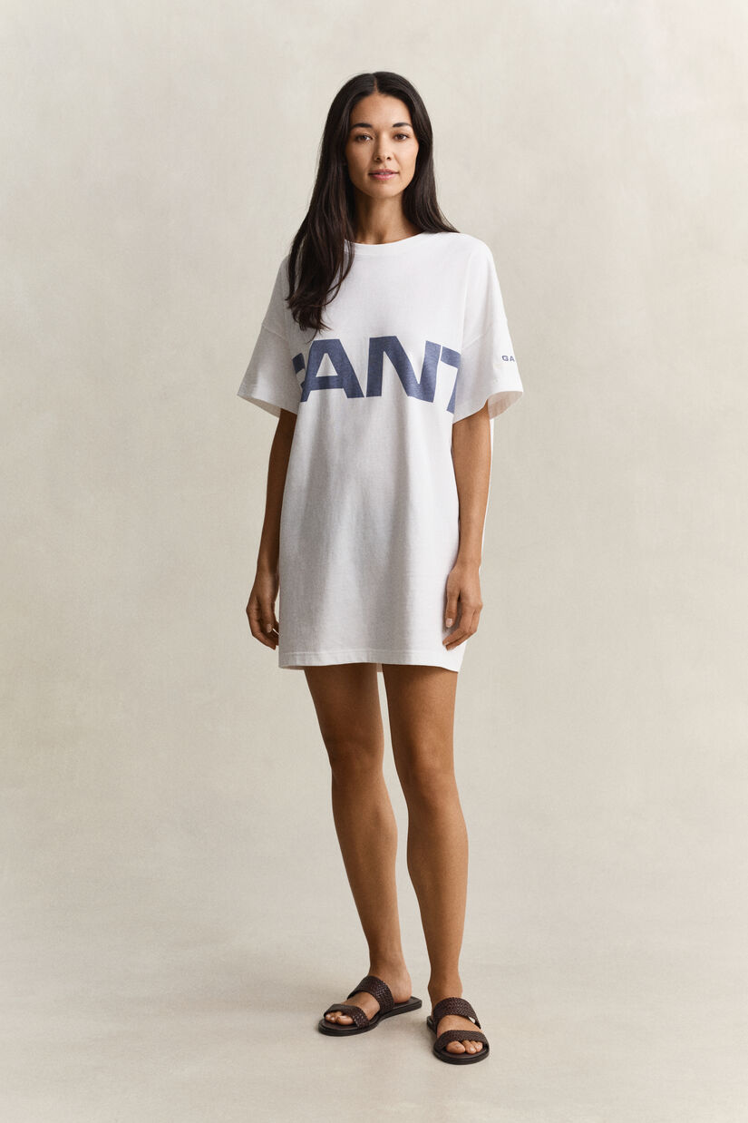 Robe t-shirt &agrave; imprim&eacute; graphique